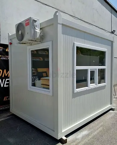 Portable Office Cabin with Air Conditioning