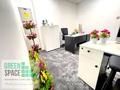 Separated Office-Fully Furnished-All Inclusive-DEWA, WIFI, Refreshments, Conference Room