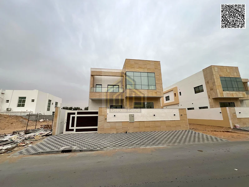 For sale, a luxurious villa in Al Helio 2, freehold for all nationalities \ 100% bank financing \ no down payment on the main street and close to serv63891577397762110