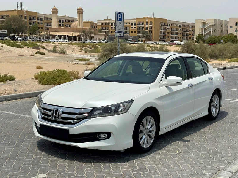 HONDA ACCORD LX + 2.4L FULL OPTION CAR SUNROOF SEATS LATHER GOOD CONDITION CAR633985452038411114