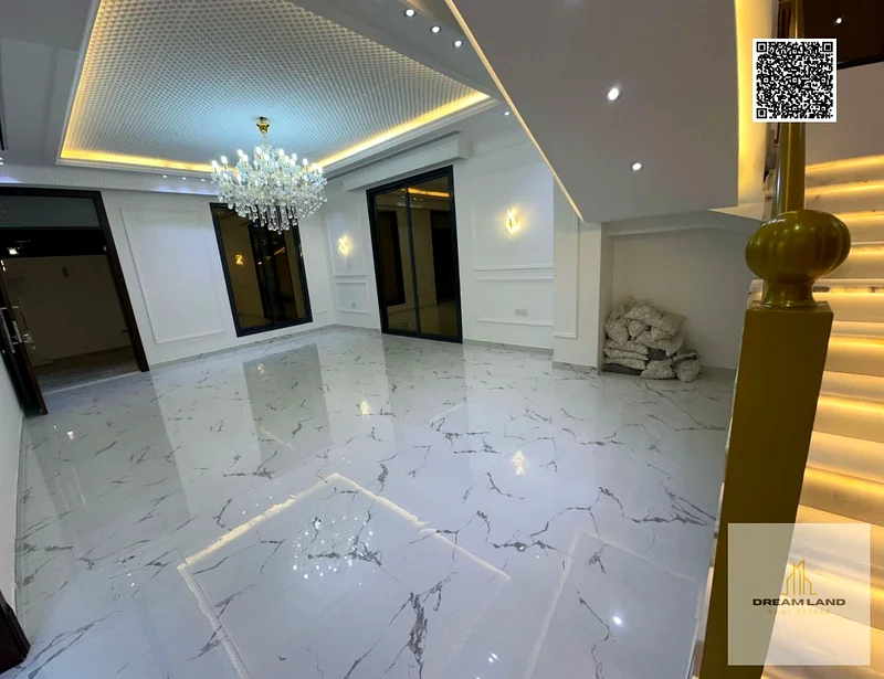Modern villa, super deluxe finishing, including registration fees | No service fees | Freehold for all nationalities | 100% bank financing63891344457474114
