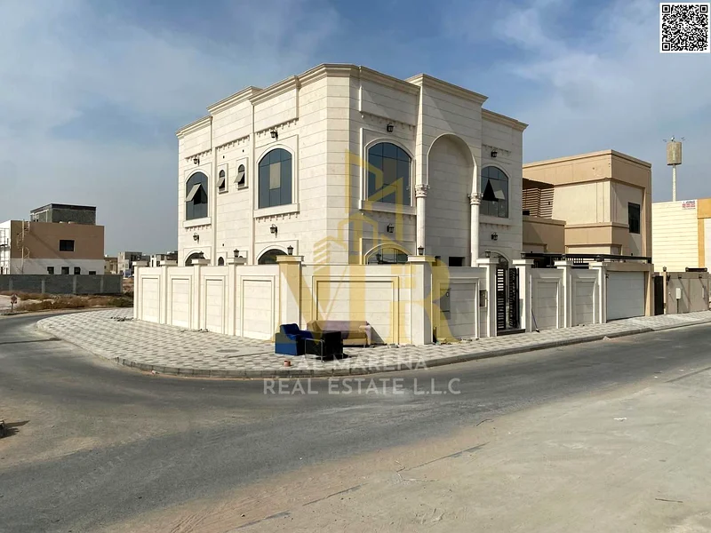 مباشرة من المالك، فيلا زاوية على شارعين رئيسيين، بتشطيب شخصي، قريبة من جميع الخدمات، في أكثر مناطق عجمان رقيًا، مع63872045394818112