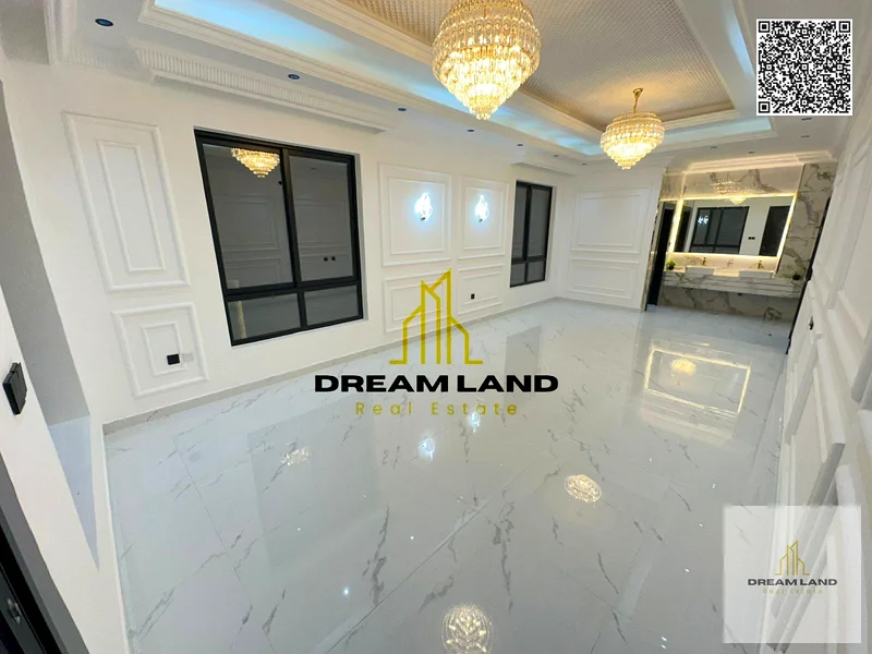 Luxury super deluxe villa for sale in Al Helio 2 area in Ajman, freehold for all nationalities, at a price including registration fees63893559763331114