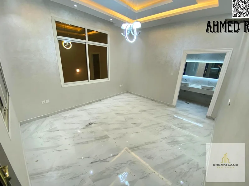 For sale, a villa, including registration and ownership fees, directly opposite the mosque, two floors, stone facade, with the possibility of easy ban63891577421955112