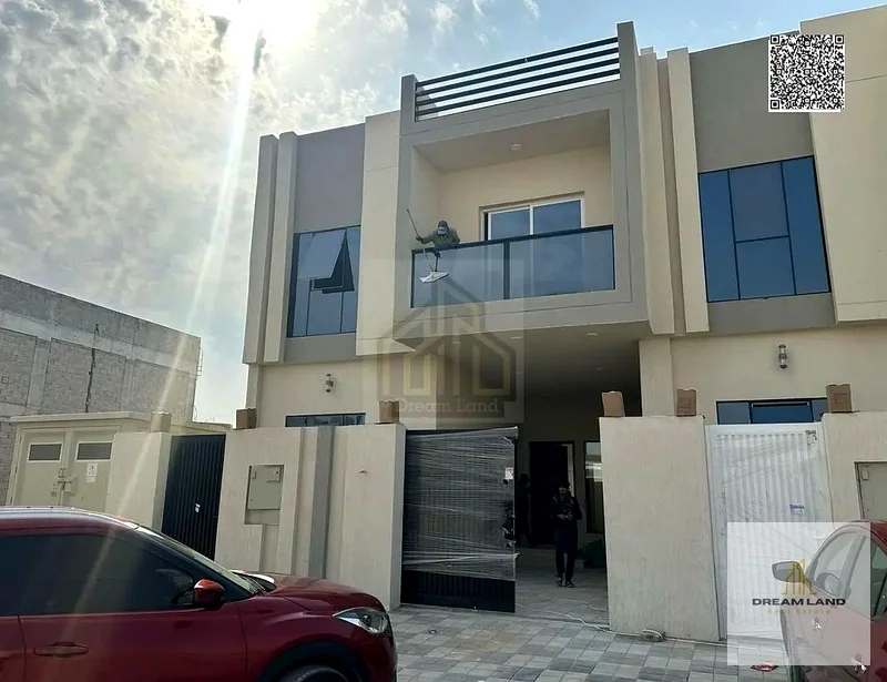Villa for sale in Al Helio 2 - modern design, prime location close to services, and the price includes registration fees.63893337545218111
