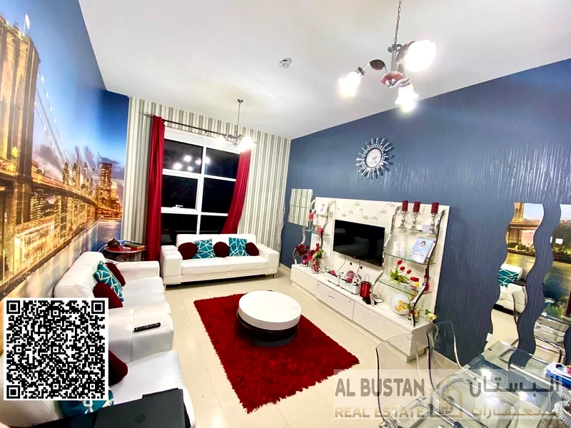 2BHK Apartment for Sale in City Towers Ajman | Open View | Central AC | Parking | 1,125 sq. ft | AED 450K63891344257793110