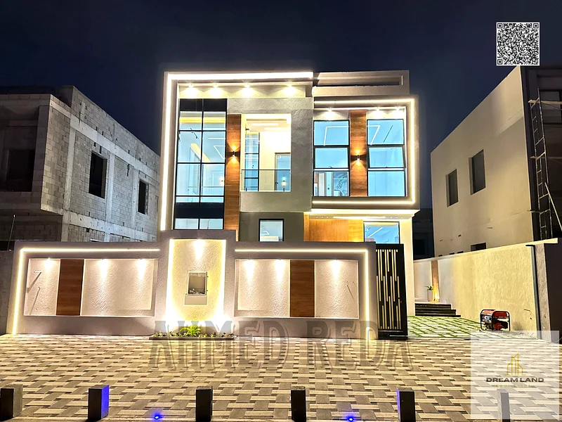 فيلا للبيع في عجمان، تشمل رسوم التسجيل، في موقع مميز للغاية، بالإضافة إلى مسافة كبيرة أمام الفيلا63914106043523110