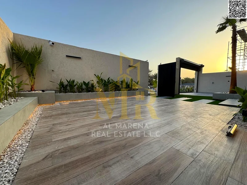 فيلا - طابقان وفناء كبير متضمنة رسوم التسجيل ورسوم الملكية - قريبة من طريق الشيخ محمد بن زايد - ملكية حرة لجميع الجنسيات63872045419907113