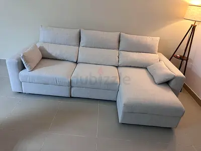 Almost brand new IKEA Eskelstuna LShape Sofa bed with storage