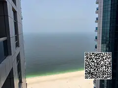 Partial sea view 2 Bhk available for rent in Ajman corniche tower