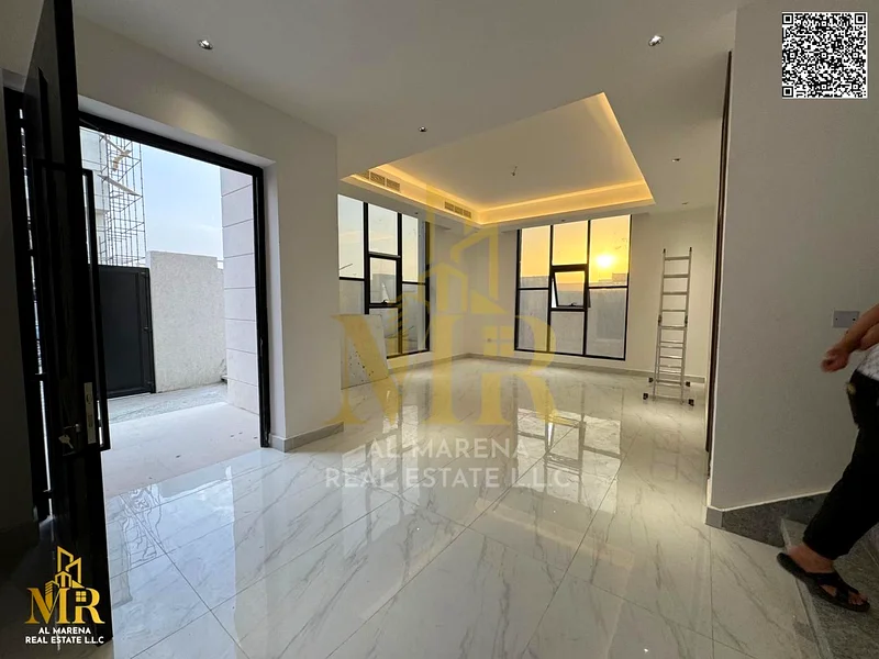 Luxury corner villa for sale in Al Bahia - elegant design and spacious area of 3,500 square feet - 7 master bedrooms + roof - priced at 2,050,000 dirh63882221216386114