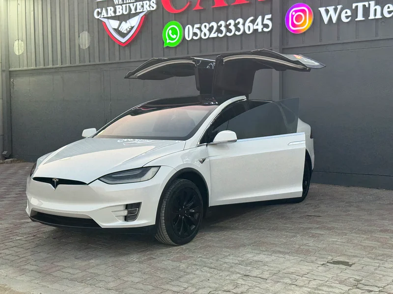 TESLA MODEL X 2020 99890 KMS GCC SPECS UNDERWARRANTY TILL 2028 2 KEYS 7 SEATER63407354633859116