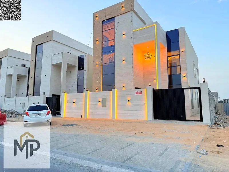 فيلا فاخرة بتصميم حديث في الهيلو، عجمان، 3 طوابق على شارع رئيسي مع مناطق واسعة بسعر ممتاز، متضمنة التسجيل63894219502850111