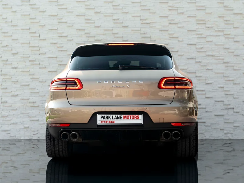 BACK-TO-SCHOOL DEALS • MACAN S • FULLY LOADED • UNDER 2 YEARS SERVICE PLAN • SERVICE HISTORY • GCC63489035824387114
