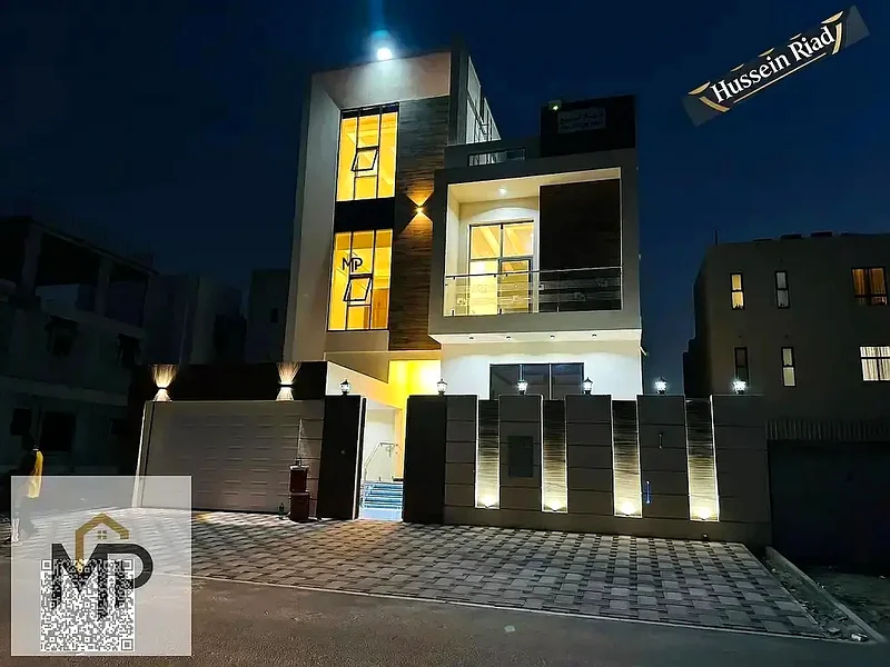 Luxury villa for sale - Al Bahia / Ajman, prime location near the market and Chinese services63880932771458111