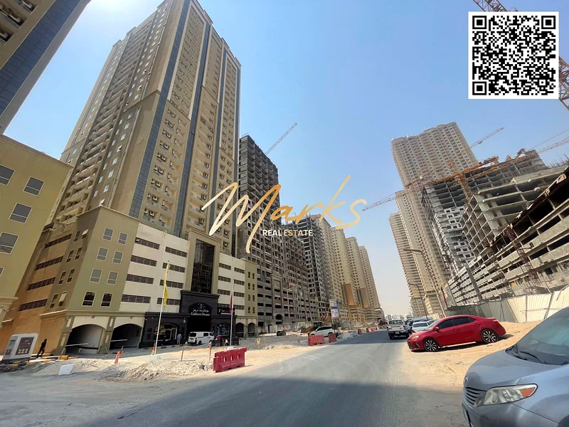 SPACIOUS 1-BEDROOM + STUDY APARTMENT FOR RENT – GOLD CREST DREAMS B, AJMAN63711070369153110
