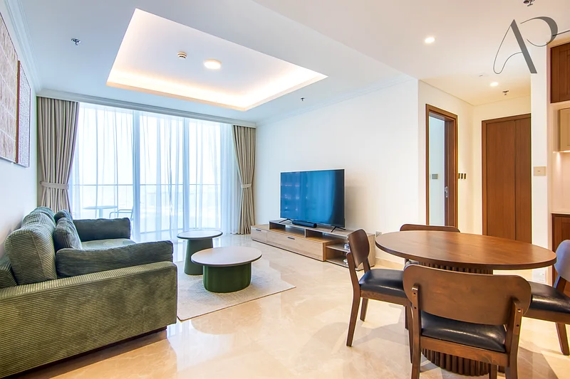 1 BHK with Sea View, Emaar Beach Front63829795863041111