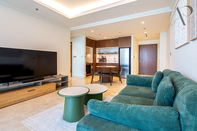 1 BHK with Sea View, Emaar Beach Front63829795863041110