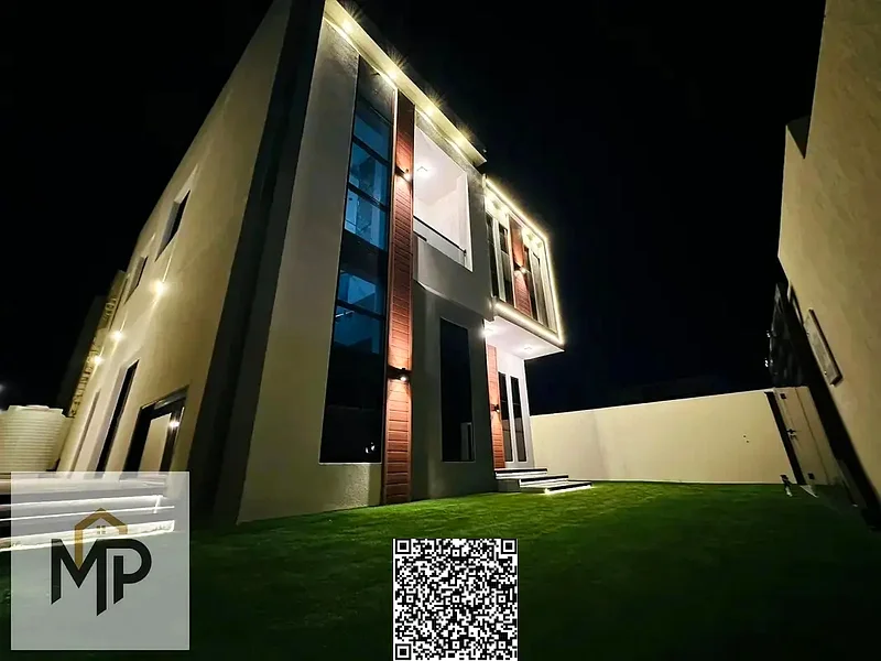 فيلا بسعر يشمل رسوم التسجيل ورسوم الملكية في الشارع الرئيسي، جاهزة للسكن في أكثر مناطق عجمان تميزاً، ملكية حرة63894219416193112