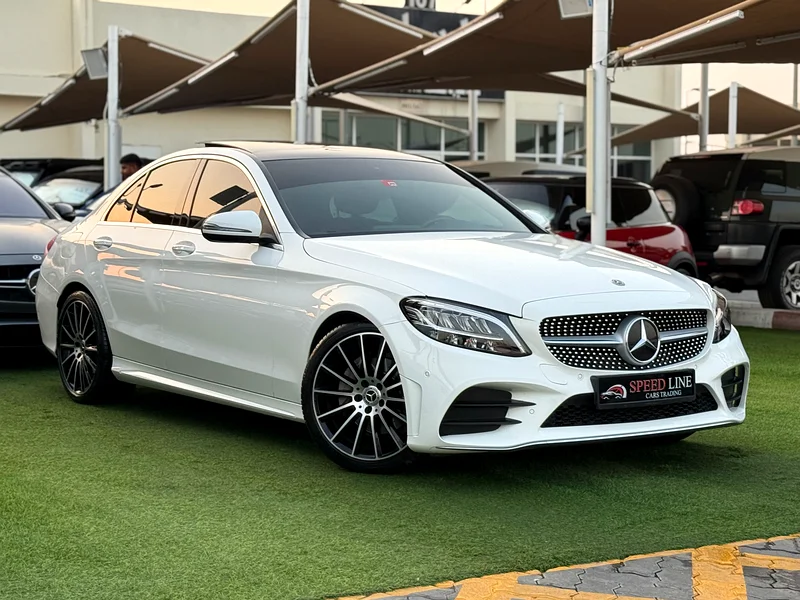 Mercedes C200 AMG Full Option Gcc Low Mileage63488547520129111