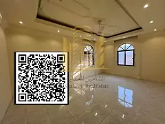 For rent in Ajman Al-Hamidiyah  Apartment with two rooms and a living room  Central air conditioning