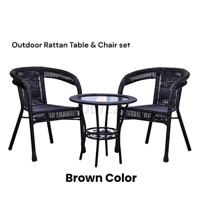 Balcony chair table brand new