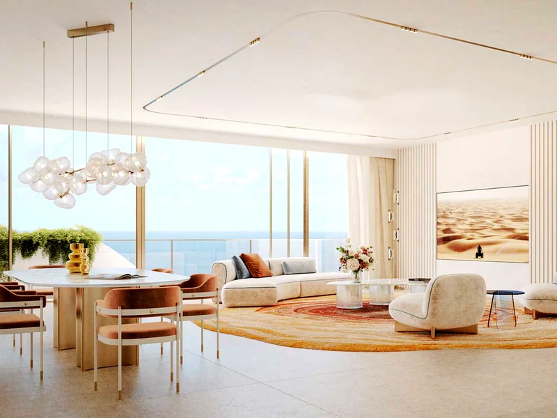 Spacious 2 BR | Ocean View |  Prime Location | High Floor63952529567617114