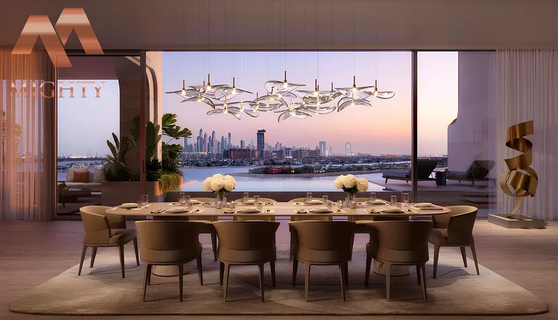 Majestic Duplex 3BR at Alba by Dorchester | Panoramic Sea & Skyline Views | Palm Jumeirah64010235042434112