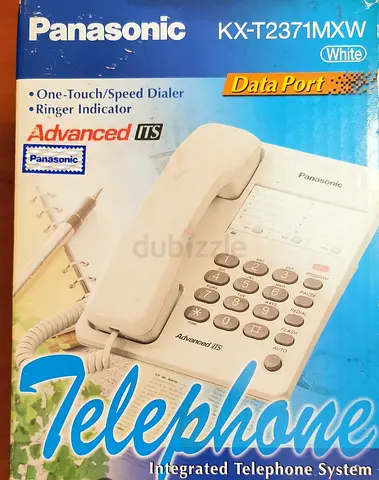 Telephone - Panasonic KX-T2371MXW, Made in Malaysia