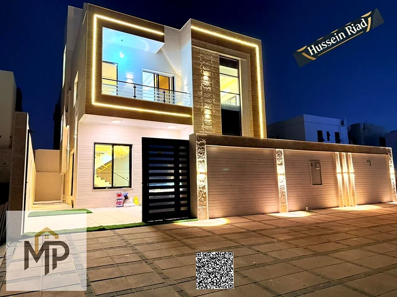فيلا بسعر يشمل رسوم التسجيل ورسوم الملكية في الشارع الرئيسي، جاهزة للسكن في أكثر مناطق عجمان تميزاً، ملكية حرة63894219458051112