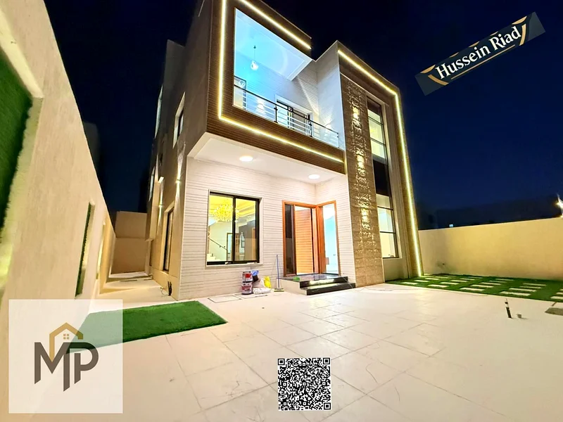 فيلا بسعر يشمل رسوم التسجيل ورسوم الملكية في الشارع الرئيسي، جاهزة للسكن في أكثر مناطق عجمان تميزاً، ملكية حرة63894219458051110
