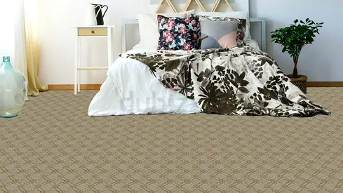 Elegant Modern Area Diamond Design Beige color Rug for Your bedroom