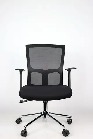 Heavy-duty medium back mesh chair