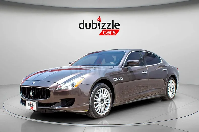AED 1479/month | 2015 Maserati Quattroporte Standard | GCC Specs | Ref#35417863491014327297112