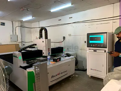 laser cutting metal machine
