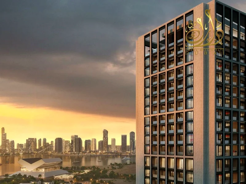دقيقتان من محطة المترو // إطلالة على برج خليفة // 15ROI63970036639619111