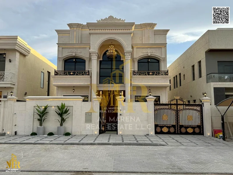 بسعر مخفض وبدون دفعة أولى، هذه الفيلا الواقعة بالقرب من المسجد، هي واحدة من أكثر الفيلات فخامة في عجمان. وتتميز بتصميم قصر63872558273667111