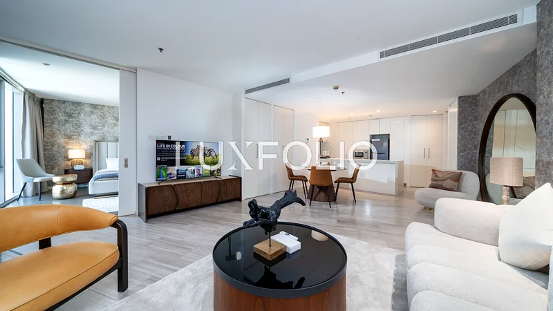 Sleek 1 Bed Retreat in D1 Tower with Spa Amenities63828234675075113