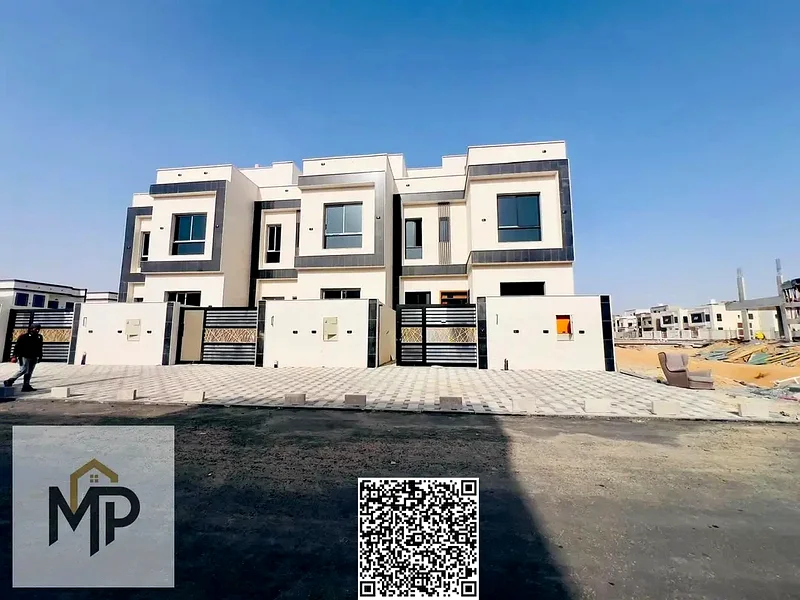 Distinctive villa for sale in Al Helio - Ajman, strategic location close to all services, schools and mosque63894218740738111