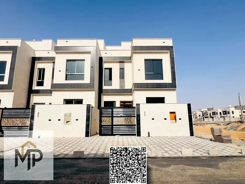 Distinctive villa for sale in Al Helio - Ajman, strategic location close to all services, schools and mosque63894218740738110
