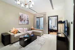 1 Bed W/ 2 Balconies | Gym, Pool, Sauna, Play Area | Furnished | Flexible term