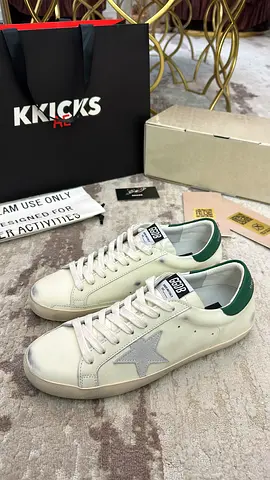 Golden Goose Super-Star Sneakers ‘Green/White’
