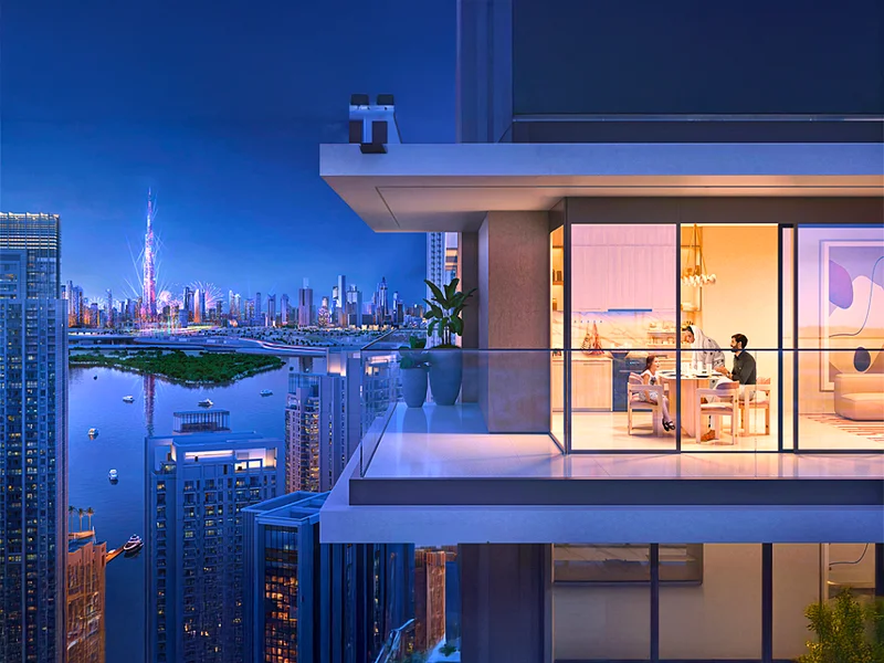 Water Front | High Floor | Creek Tower View64027361088897112
