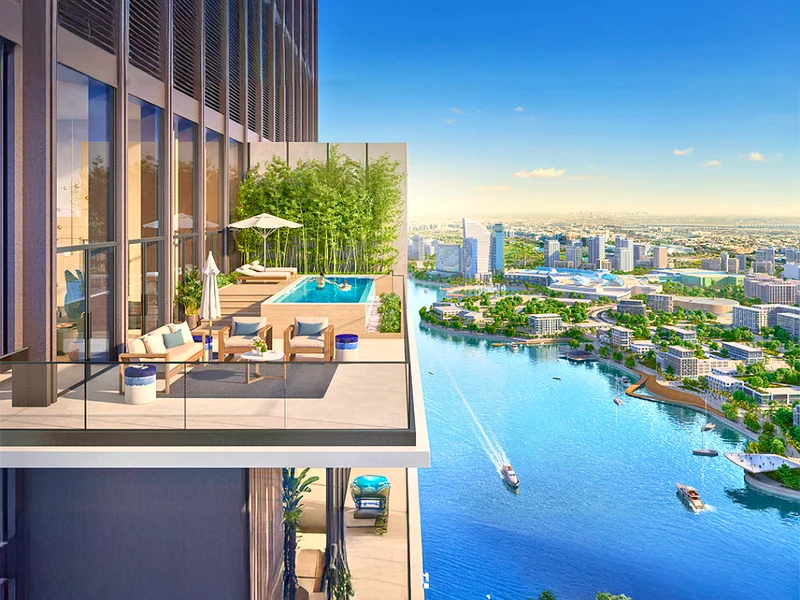 Water Front | High Floor | Creek Tower View64027361088897111