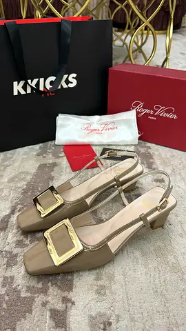 Roger Vivier Slingback Belle ‘Beige’