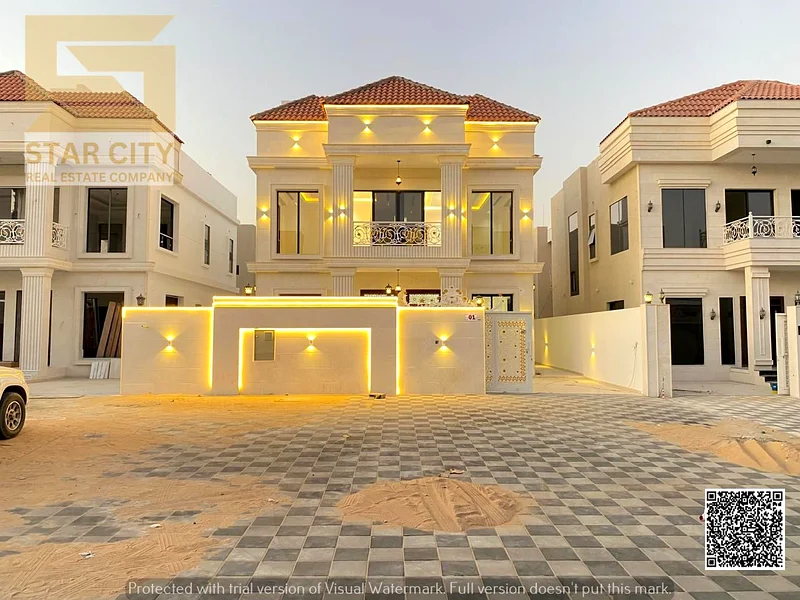 A golden opportunity to own your dream villa in one of the most prestigious areas of Ajman, Al Helio 2, at a price including registration and ownershi63894607082114110