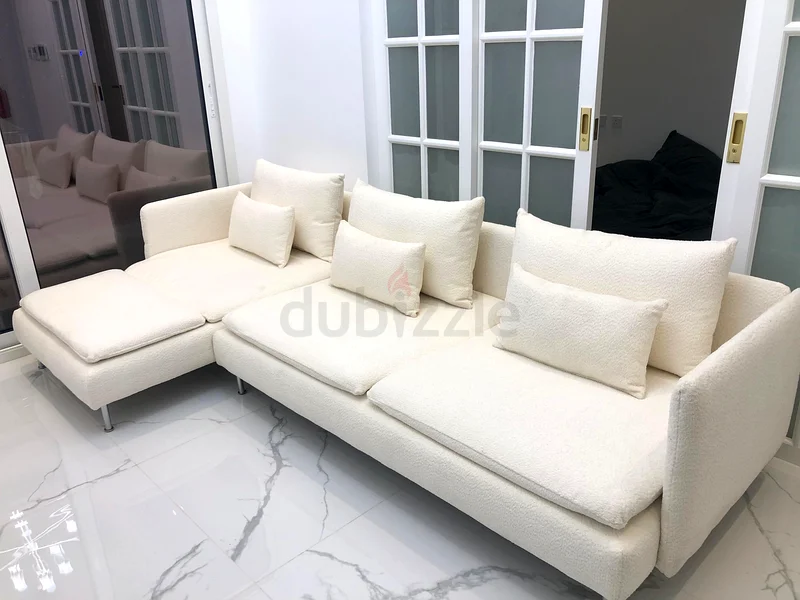 Ikea söderhamn l-shape 4-seater sofa for sale dubizzle