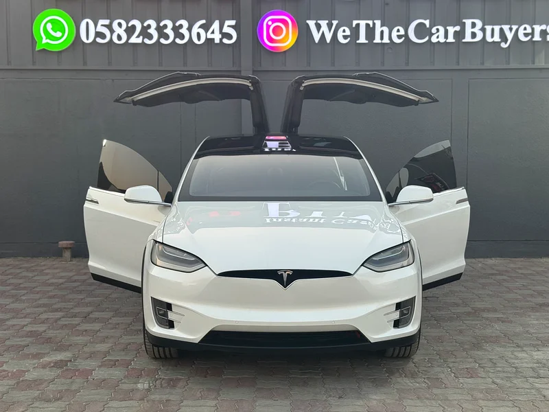 TESLA MODEL X 2020 99890 KMS GCC SPECS UNDERWARRANTY TILL 2028 2 KEYS 7 SEATER63407354633859111