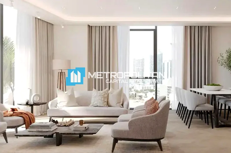 إعادة بيع | شقة ركنية مكونة من 4 غرف نوم ومطبخ و2 شرفات | ملكية حرة63843604258435111