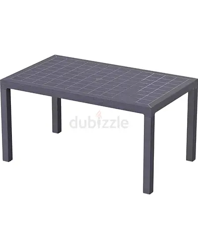 Stylish 6 Seater Cosmoplast Outdoor Dining Table. Very Durable Perfect for any outdoor or Indoor use